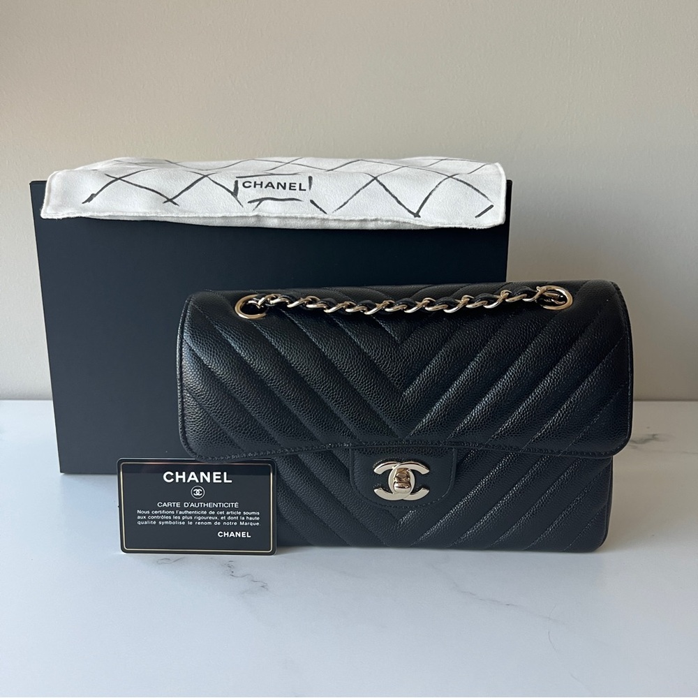 Chanel Black Quilted Leather Bag
